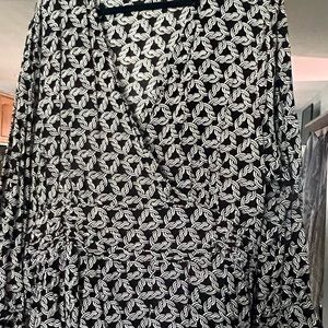 Women’s Faux Wrap Blouse